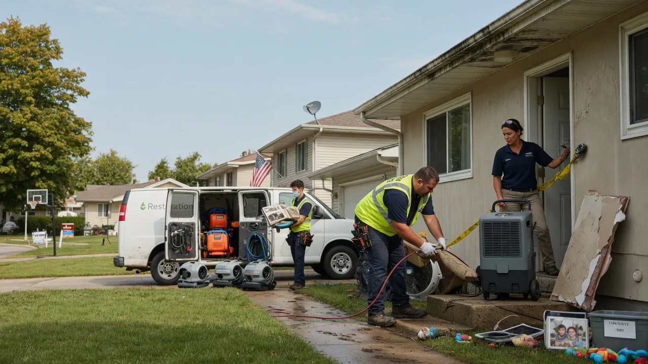 Water Damage Restoration in Combs, KY near me